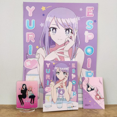Sách - Yuri Espoir  - Tập 4 - Naoi Mai - AZ Việt Nam