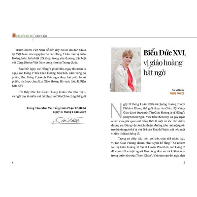 Sách - Đức Giáo Hoàng Biển Đức XVI - Rất Khiêm Nhu Rất Vĩ Đại - Bayard Việt Nam