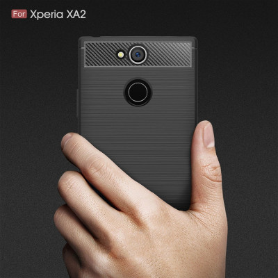 Ốp lưng chống sốc cho Sony Xperia XA2 hiệu Likgus (chuẩn quân đội, chống va đập, chống vân tay) - Hàng nhập khẩu
