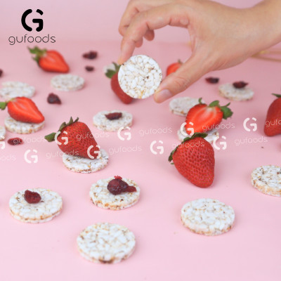 Snack gạo lứt ngũ cốc nguyên hạt GUfoods - Không đường, Không chiên dầu, Không gluten, Thanh đạm, Lành mạnh, Phù hợp Eat clean, Ăn vặt healthy, Tiện lợi, Thuần chay