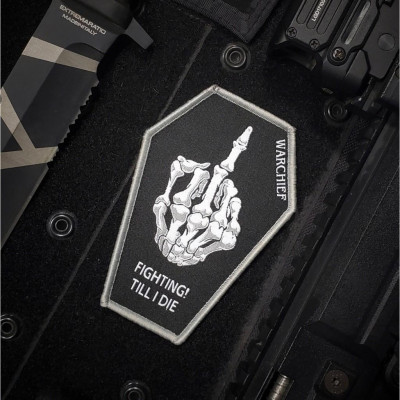 Patch_velcro chiến thuật Fighting! Till I Die_Warchief