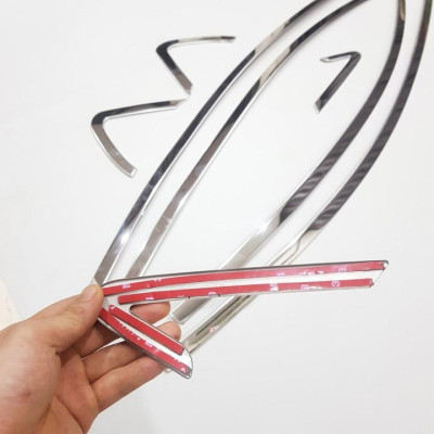 Bộ ốp, nẹp viền cong kính Honda City 2015-2020