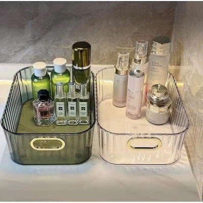 Khay Đựng Đồ Mỹ Phẩm Đa Năng, Hộp Lưu Trữ Để Bàn Trang Điểm Tiết Kiệm Không Gian - HÀNG CHÍNH HÃNG MINIIN