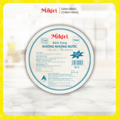 Bánh tráng tròn Mikiri không nhúng nước size lớn nhỏ - tiện lợi - ăn liền Combo lựa chọn