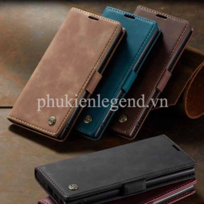 Bao da dạng ví dành cho Samsung Galaxy Note 10 Lite hiệu caseme chống sốc chống va đập bụi bẩn, có ngăn đựng tiền, đựng thẻ tiện dụng - Hàng chính hãng