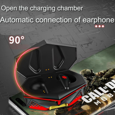CINCATDY Tai Nghe Bluetooth V5.0 Earbuds Gaming Headphone True Wireless Headset K-98 - Hàng Chính Hãng