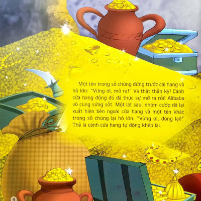 Sách Ngày Xửa Ngày Xưa Ba Tư - Alibaba Và Bốn Mươi Tên Cướp