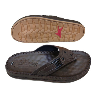 Dép Xỏ Ngón Nam HÀ NAM Da Bò Thật Cao Cấp DNA22208