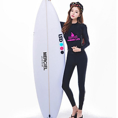 Bộ đồ bơi áo tay dài quần dài cao cấp chất thun xịn đường may mũi chỉ chắc chắn họa tiết chữ in sắc nét thời trang