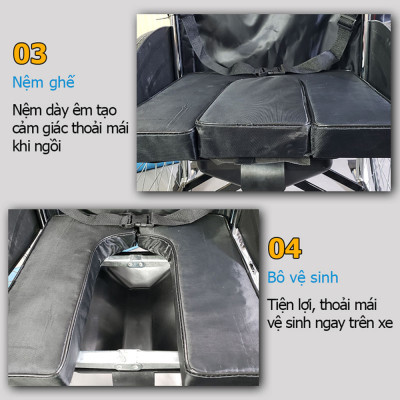 Xe lăn tay cơ bản cho người già, Nhiều mẫu lựa chọn - Hàng chính hãng NIKITA