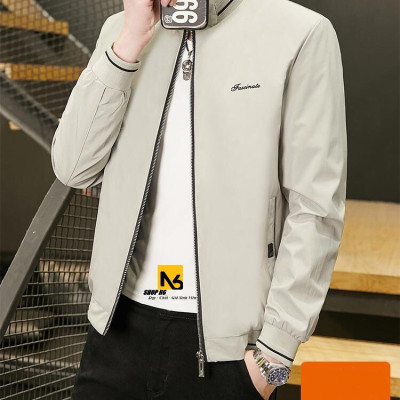 Áo Khoác Big Size Áo Khoác Dù Nam Có Cổ Trụ Chống Nắng Chống Nóng Chống Lạnh Chống Gió 2 Lớp Phối Logo Sọt Thời Trang Nam Tính Hàn Quốc Giá Tốt AD70 