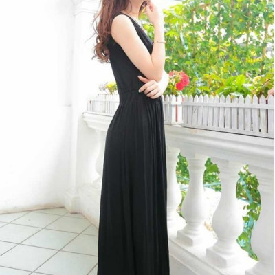 Đầm thun dáng dài freesize Haint Boutique b20