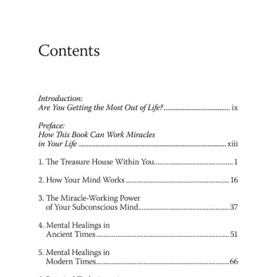 The Power of Your Subconscious Mind