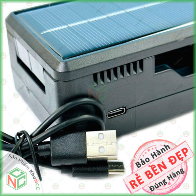 (Sạc Khẩn) Bộ Sạc Pin Đa Năng KhoNCC Hàng Chính Hãng Dùng Năng Lượng Mặt Trời - Công Nghệ Xanh Tiện Ích Cho Mọi Chuyến Đi Sạc Khẩn - KPD-SPNLMT