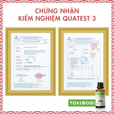 Tinh Dầu Sả Chanh TOKIMORI Xuất Khẩu Nhật Bản (50ml) 100% Thiên Nhiên, An Toàn Cho Trẻ, Xông Phòng, Khử Mùi, Kháng Khuẩn, Đuổi Muỗi, Giải Cảm