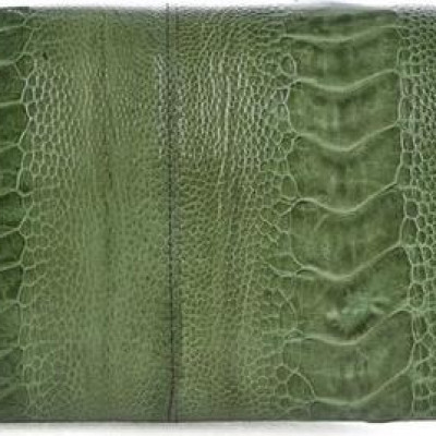 Túi đeo da đà điểu Huy Hoàng (xanh rêu) HT6419