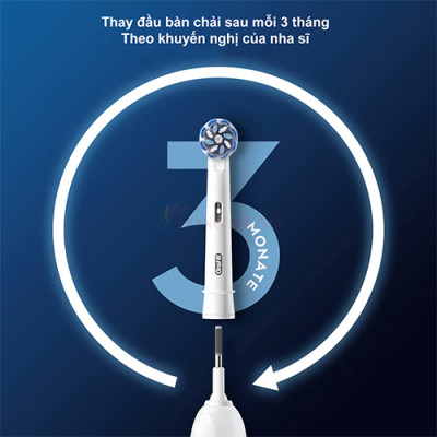 Bàn chải điện Oral-B Vitality Extra Sensitive Clean D12.513 - Hàng chính hãng