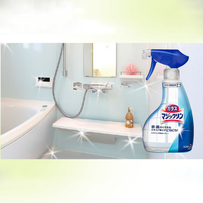 Xịt tẩy vệ sinh cặn Canxi Kao Nhật Bản 400ml trên vòi sen, bồn tửa mặt, kính nhà tắm, gạch men ố màu