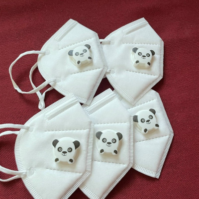 Khẩu Trang 3D N95 Tulips Có Van Thở Trẻ Em Hộp 20 cái