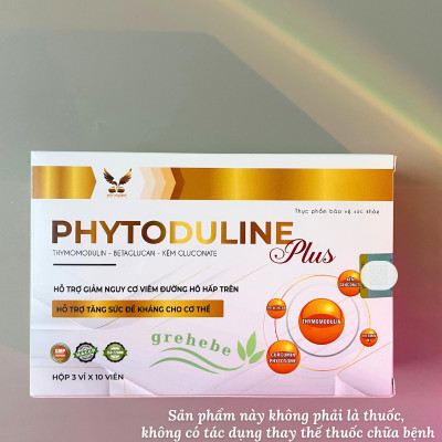[TPBVSK] PHYTODULINE Plus Viên uống hỗ trợ tăng sức đề kháng cho người lớn ( H/30v)