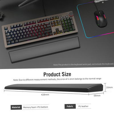 Bàn phím cơ Ajazz Tấm lót cổ tay Công thái học Thoải mái Bộ nhớ