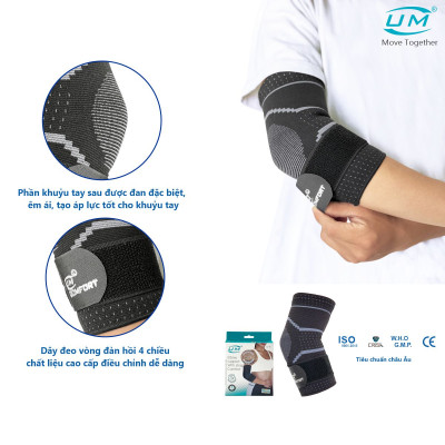 Bó khuỷu tay có đai dán United Medicare (G11)
