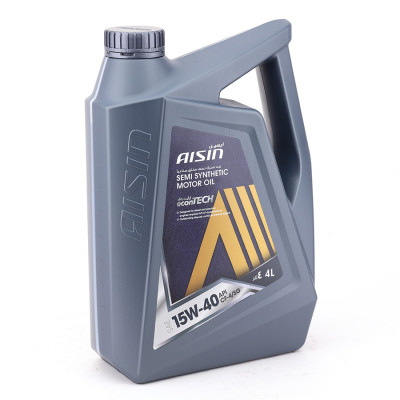 Dầu Nhớt Bán Tổng Hợp AISIN Econtech+ CF4/SG 15W40 4 Lít ECSF1544PB - Nhập Khẩu Chính Hãng