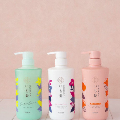 Dầu Gội Dưỡng Tóc Suôn Mượt Ichikami Smoothing Shampoo 480mL