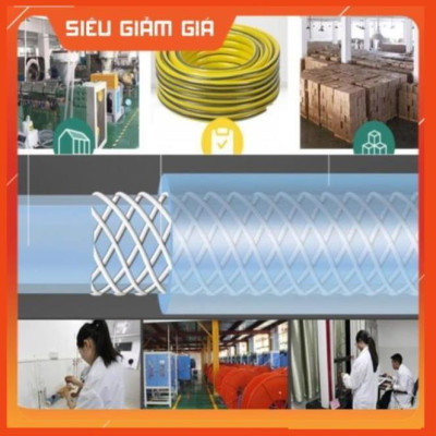 Bộ dây vòi xịt nước rửa xe, tưới cây . tăng áp 3 lần, loại 20m 206318 đầu đồng,cút đồng+ tặng mở chai