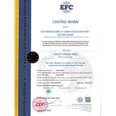 Cà phê hòa tan sầu riêng 4in1 Lekofe nguyên chất đậm vị cà phê béo ngậy sầu riêng túi 24 gói 432g