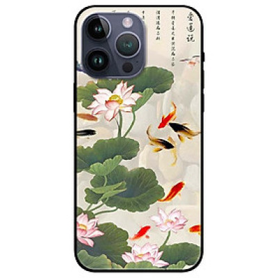 Ốp lưng dành cho Iphone 14 - Iphone 14 Plus - Iphone 14 Pro - Iphone 14 Pro Max - Tranh Cá Koi