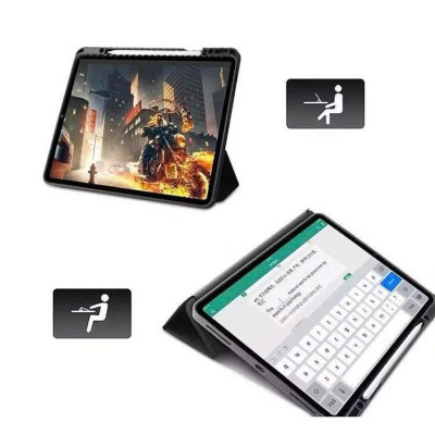 Bao Da cho iPad A16 / Gen 10 / Gen 11 / Pro 11) Mutural Chính Hãng – Chống Sốc, Kèm Khay Đựng Bút - Hàng nhập khẩu