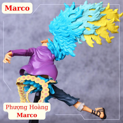 Mô Hình Phượng Hoàng Marco 23cm Mô hình One Piece Cao Cấp, Figure Mô Hình Anmie One Piece Luffy Vua Hải Tặc