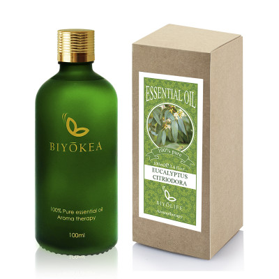 Tinh dầu Bạch Đàn Chanh, tinh dầu thư giãn 100ml BIYOKEA 