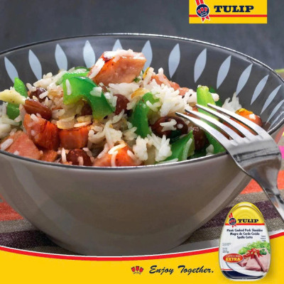 Thịt Heo Hộp Ham Vai Heo Tulip 454g - Nhập Khẩu Đan Mạch | Tulip Pork Shoulder 454g