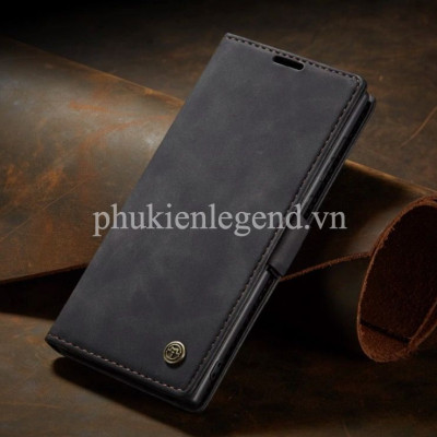 Bao da dạng ví dành cho Samsung Galaxy Note 20 Ultra hiệu caseme chống sốc chống va đập bụi bẩn, có ngăn đựng tiền, đựng thẻ tiện dụng - Hàng chính hãng