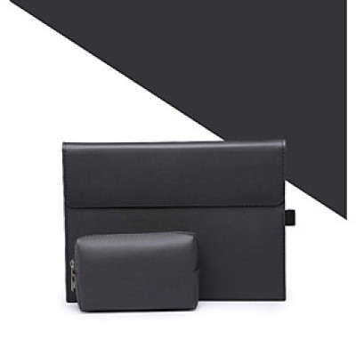 Bao da chống sốc dành cho Surface Pro 9.10.11. kèm ví đựng sạc chuột cao cấp - Hàng chính hãng