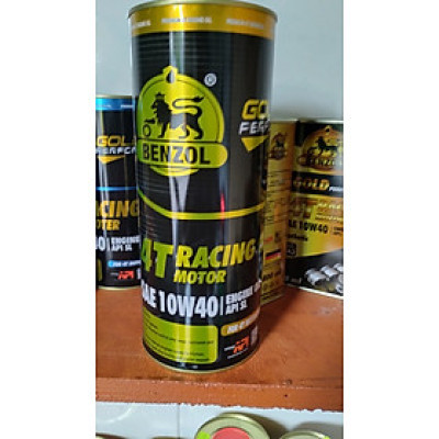 Dầu Nhớt Xe Máy Nhập Khẩu Cao Cấp Benzol Gold 10w40 SL 1l