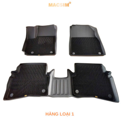 Thảm lót sàn ô tô 2 lớp cao cấp dành cho xe Kia Sonet (sd3) nhãn hiệu Macsim - ( Giảm giá nhưng chất lượng không giảm)