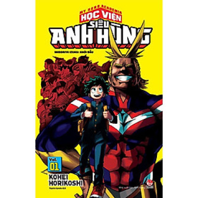 Truyện - Học Viện Siêu Anh Hùng - Chọn Lẻ Tập 1 Tới 24 - Kohei Horikoshi - Kim Đồng