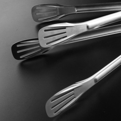 Dụng Cụ Kẹp Gắp Thức ăn, Thịt, Gắp Đá Inox Dài 23cm