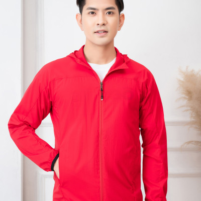Áo khoác nam 1 lớp Aligro màu đỏ AK1G.4