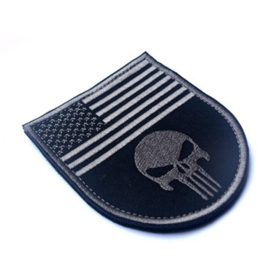 Patch huy hiệu cờ Mỹ hình khiên