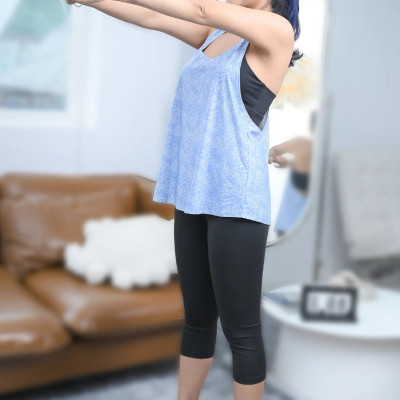 Áo thun thể thao LMCATION Nova- Xanh Tím