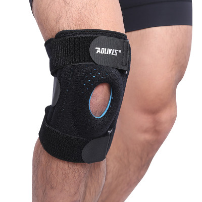 Đai bảo vệ đầu gối AOLIKES A-7915 lò xo đàn hồi trợ lực hỗ trợ dây chằng khớp gối sport knee pad