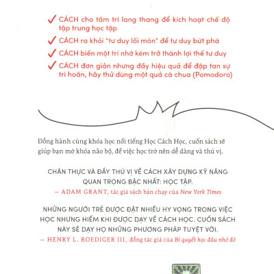 HỌC CÁCH HỌC - Công Cụ Trí Tuệ Mạnh Mẽ Chinh Phục Mọi Môn Học (Tái bản lần thứ hai)