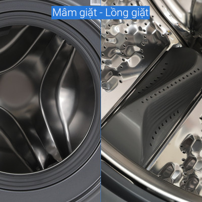 Máy giặt Toshiba Inverter 10.5 kg TW-T25BU115MWV(MG) - Hàng Chính Hãng - Chỉ giao HCM