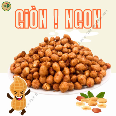 ĐẬU PHỘNG RANG TỎI ỚT TÂN LỘC PHÁT - COMBO 1KG - MỖI BỊCH 500G [ MẪU MỚI ]