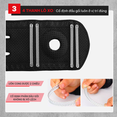 Băng đầu gối, bảo vệ khớp gối GoodFit GF515K