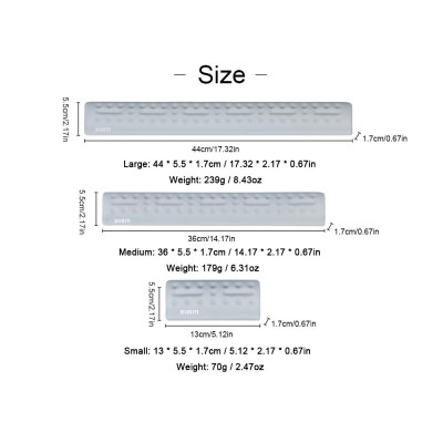 Tấm đệm lót chuột tiện dụng Vải không trơn trượt Kết cấu hỗ trợ kê cổ tay cho văn phòng BUBM